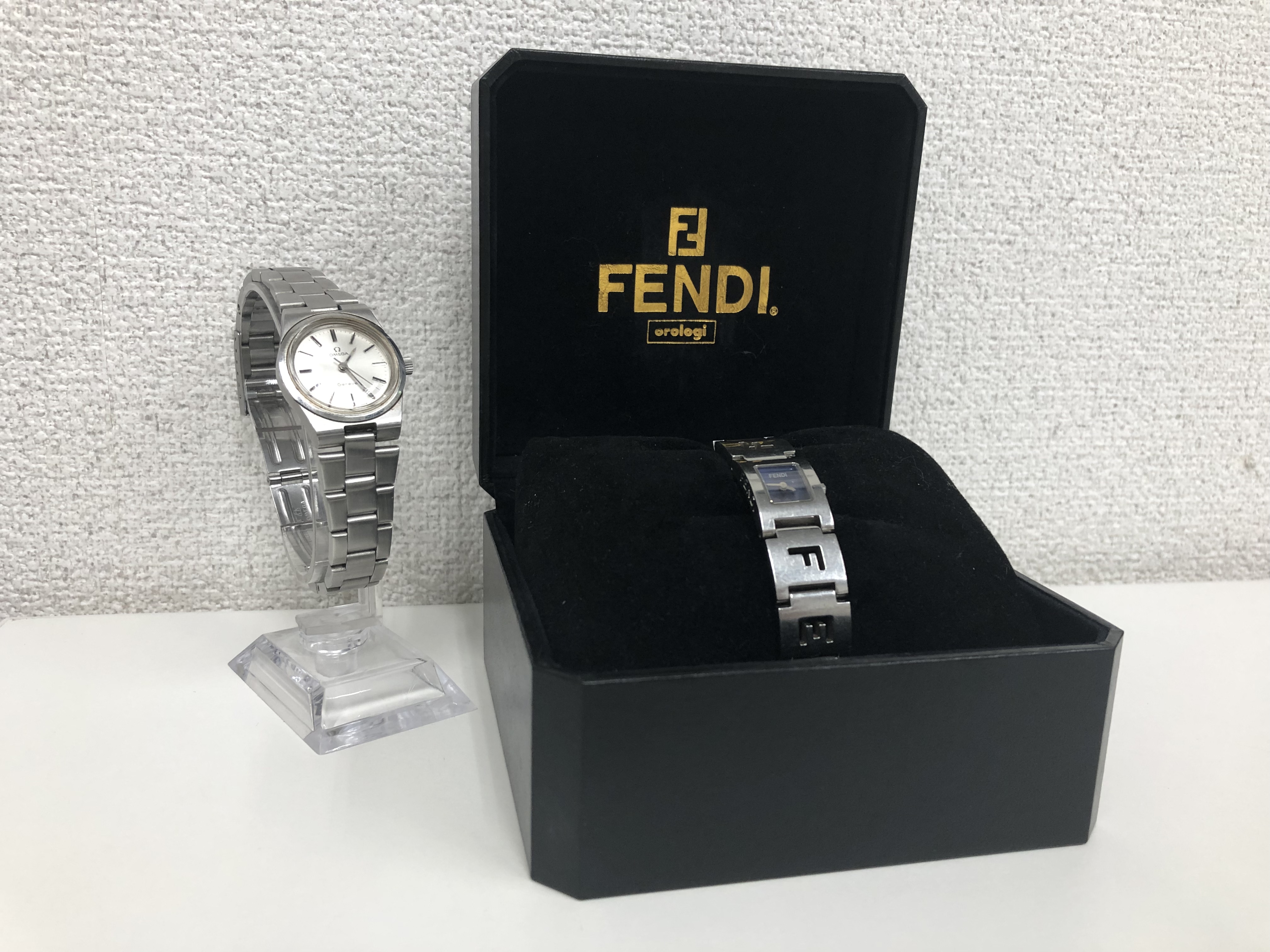 OMEGAとFENDIの腕時計高価買取させていただきました！